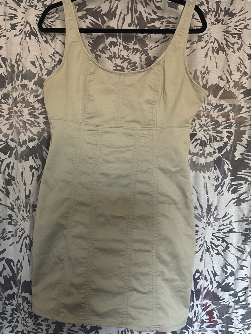 Forever 21 Greyge Scoop-Neck Tank Dress